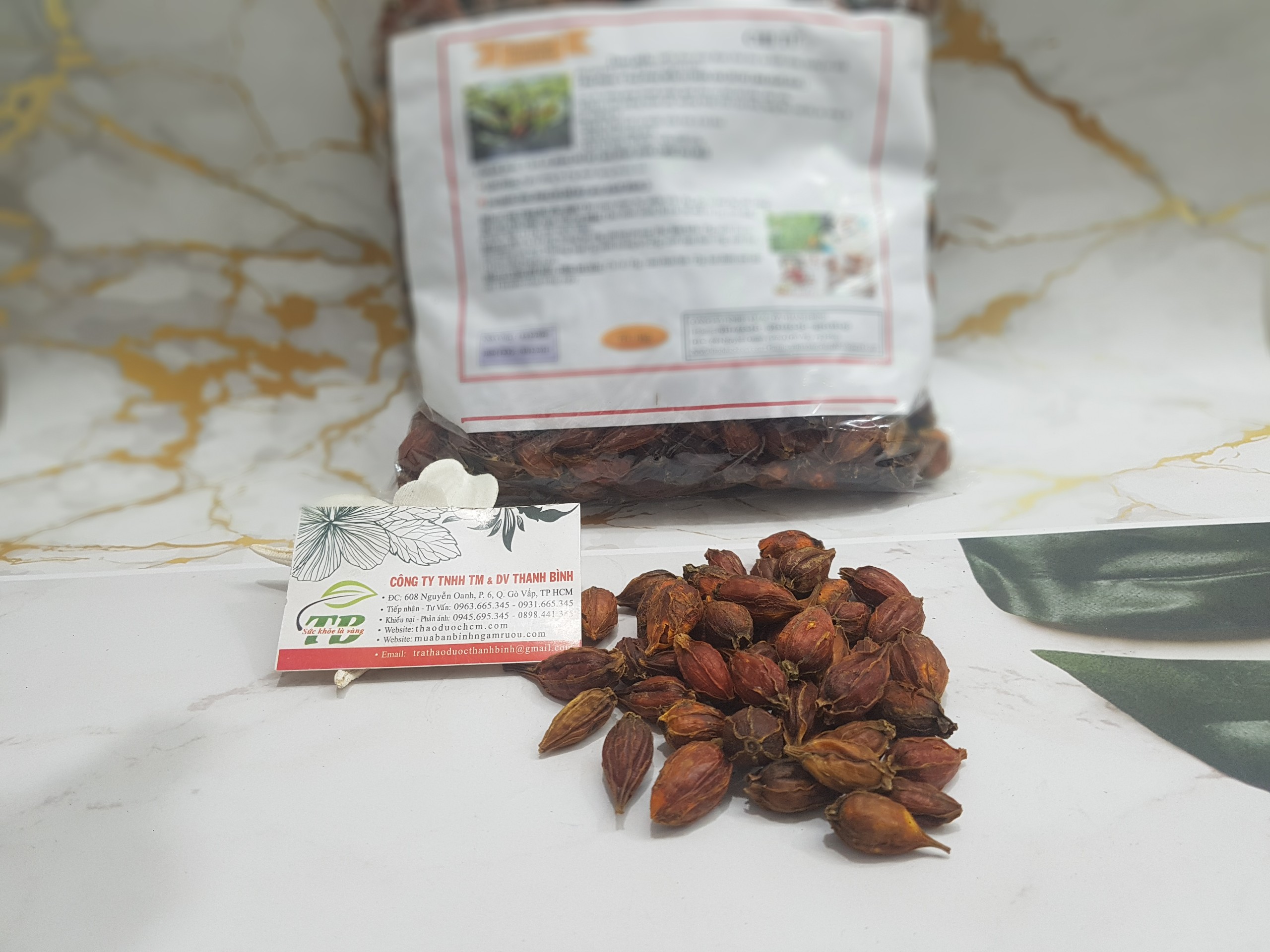 Quả Dành Dành ( Chi Tử ) Khô 1KG - Đông Y Thanh Bình