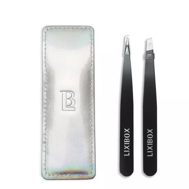 Bộ 2 Nhíp Lixibox Mini Tweezer Set