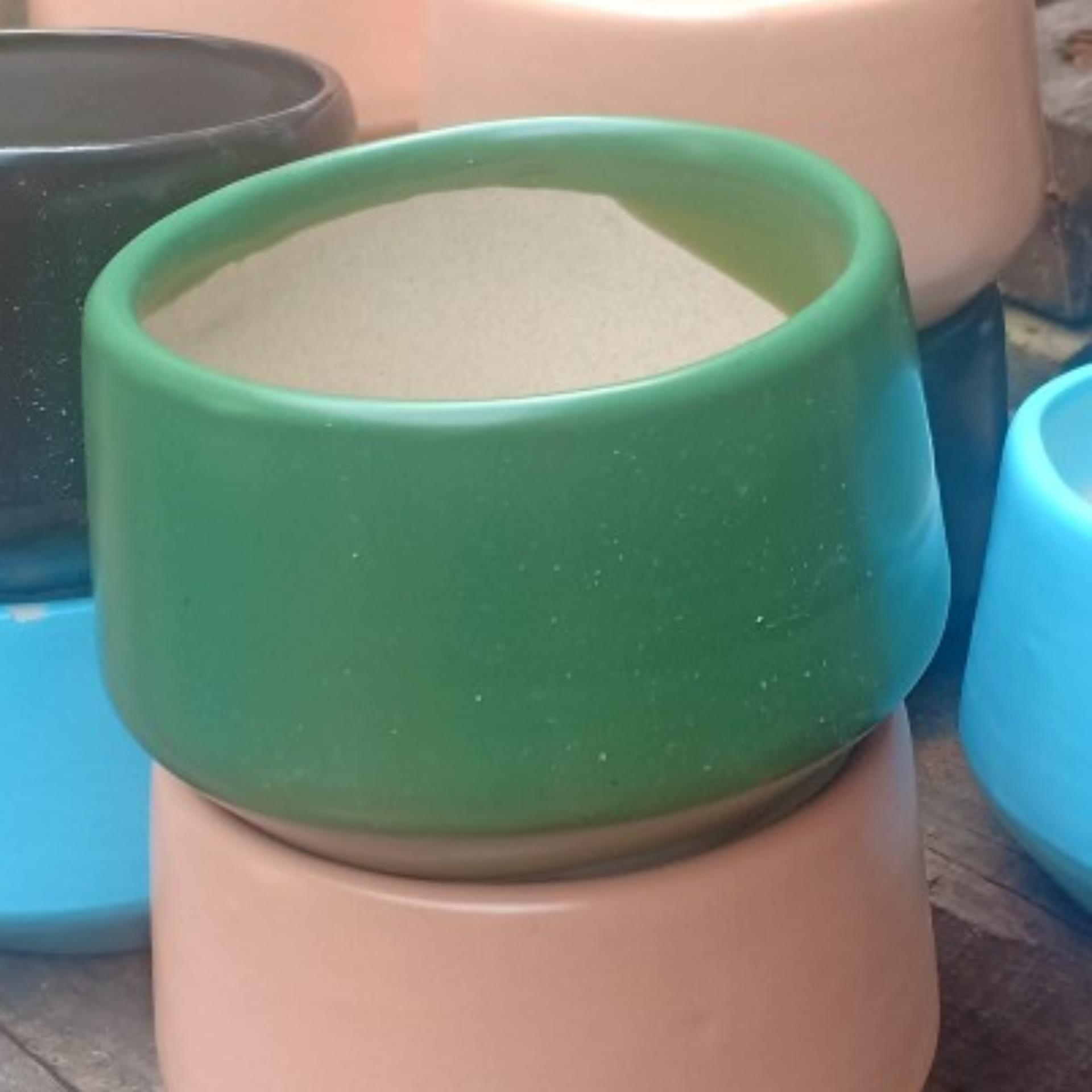 Chậu gốm R 8 cm