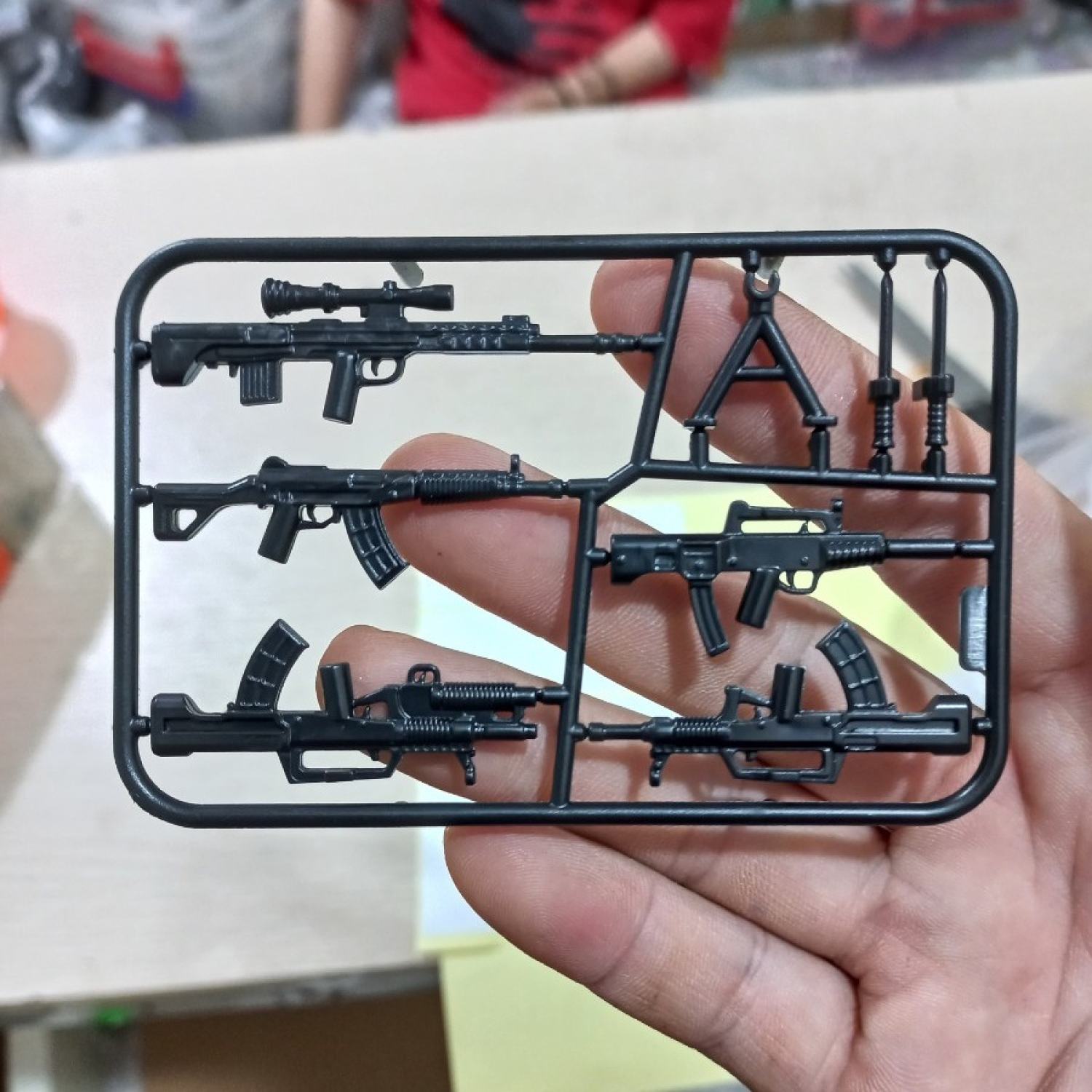 Một vỉ trang bị cho lính no.1399 - đồ chơi lắp ráp phụ kiện moc army
