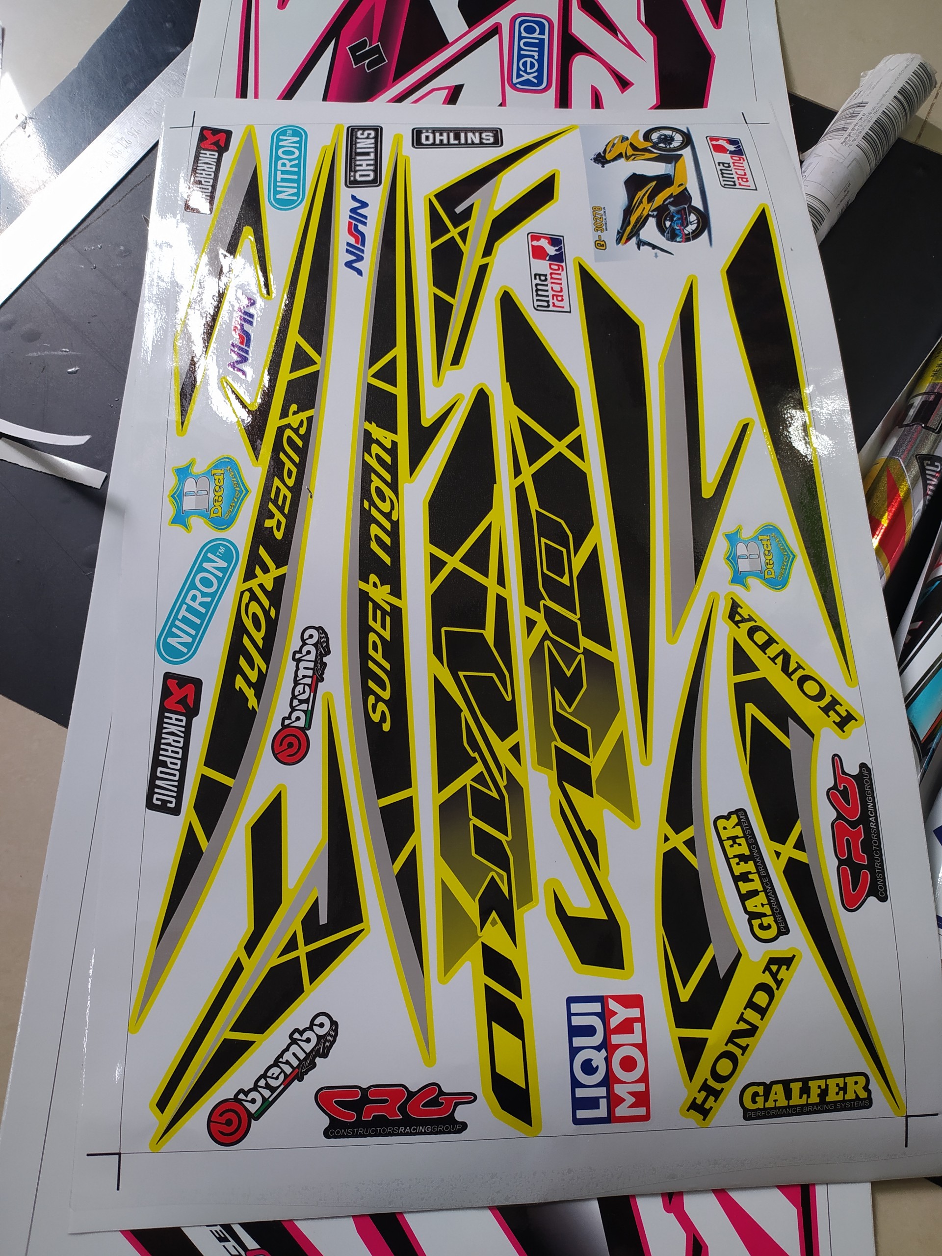 Tem Decal Xe Honda Vario 150 Version 32