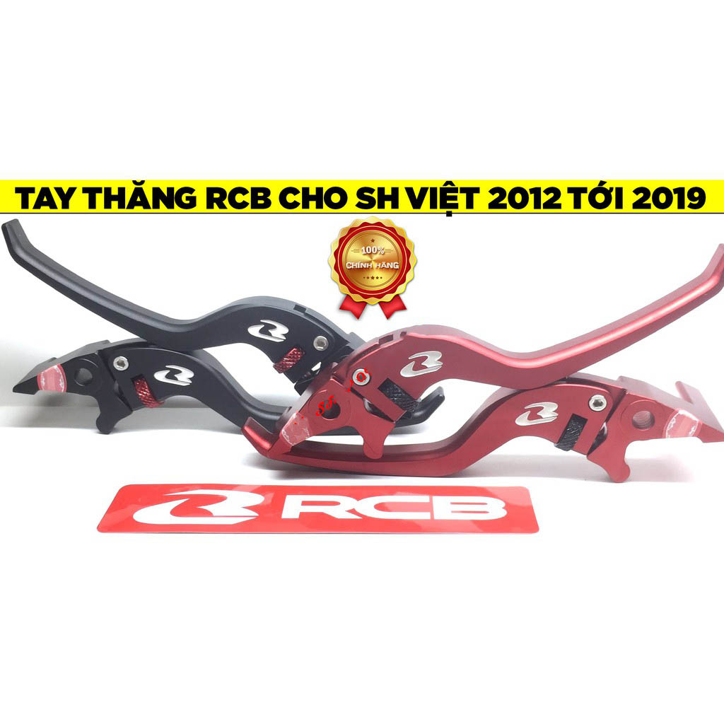 BỘ TAY THẮNG (TAY PHANH) VÀ TAY CÔN RCB CHÍNH. HÃNG. LẮP CHOTAY THẮNG CHÍNH HÃNG RCB CHO SH 2012-2019 BẢO HÀNH 1 NĂM
