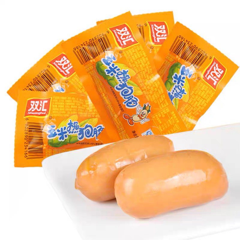 Xúc xích ngô,xúc xích cay siêu ngon.