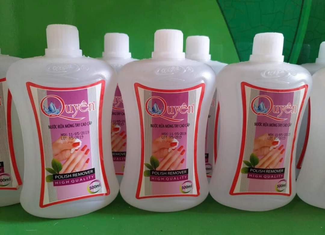 Nước Rửa Móng Tay Quyên Acetone  500ML