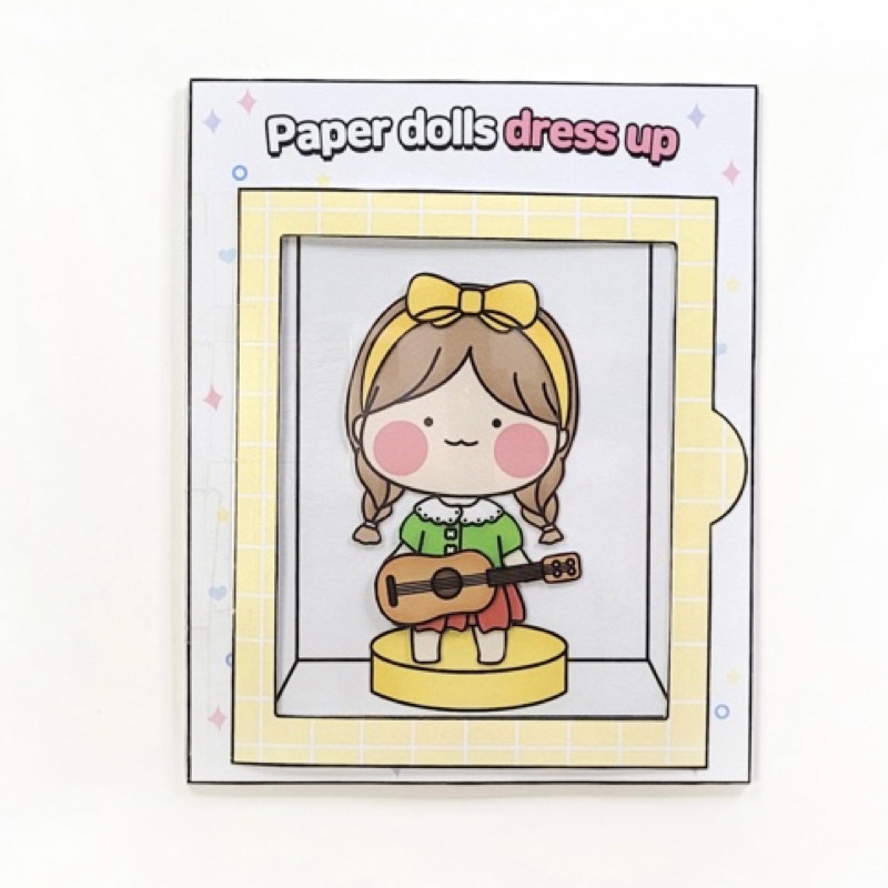 Tủ quần áo của người mẫu Búp bê giấy Sowony Doll House