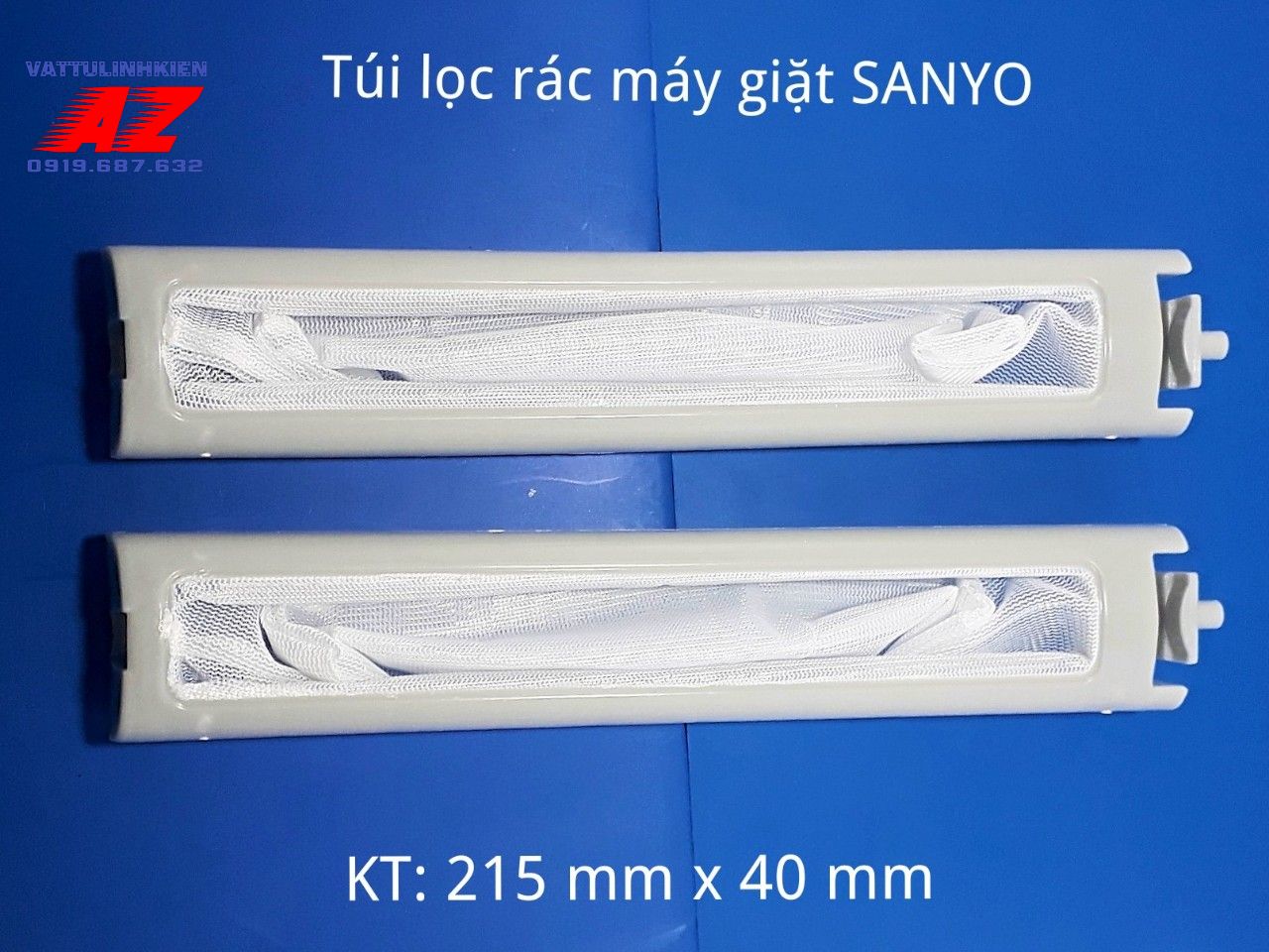 SET 02 túi lưói lọc thay thế cho máy giặt SANYO của đứng