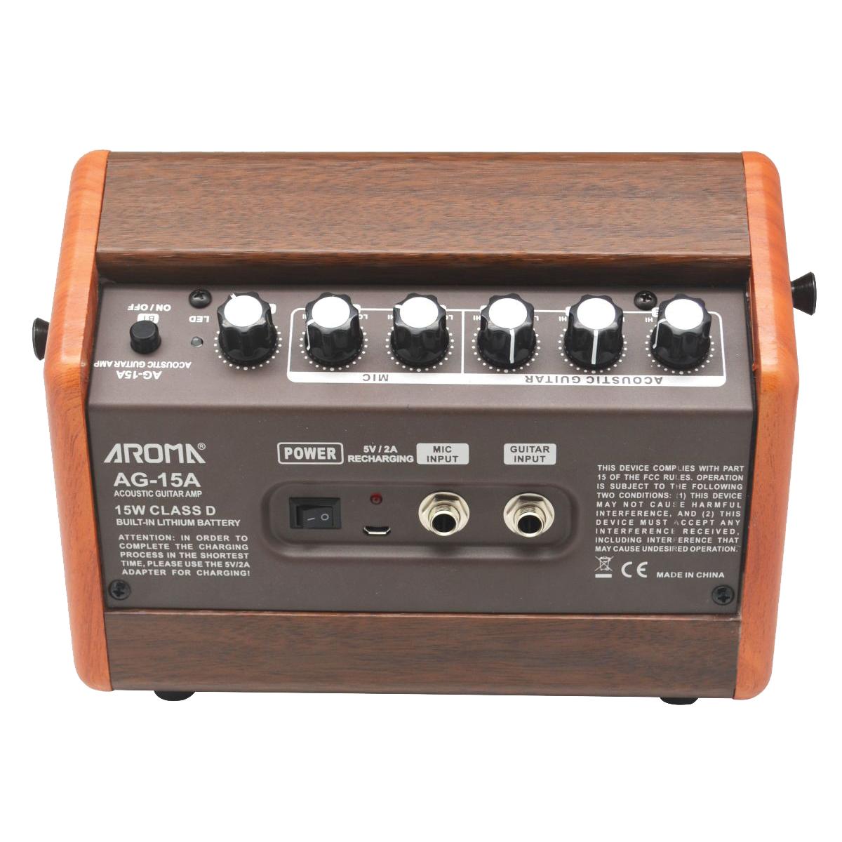 AMPLI GUITAR AROMA AG-15A BẢN QUỐC TẾ