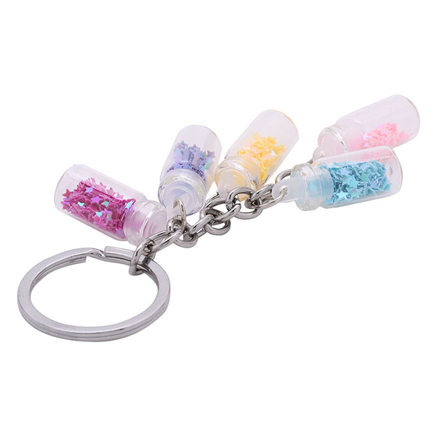 MK212024 - Sỉ 10 chiếc Móc khoá hình lọ ước
