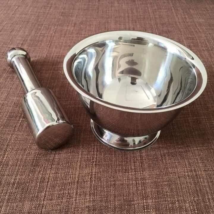 Bộ chày cối Inox - chày cối Inox