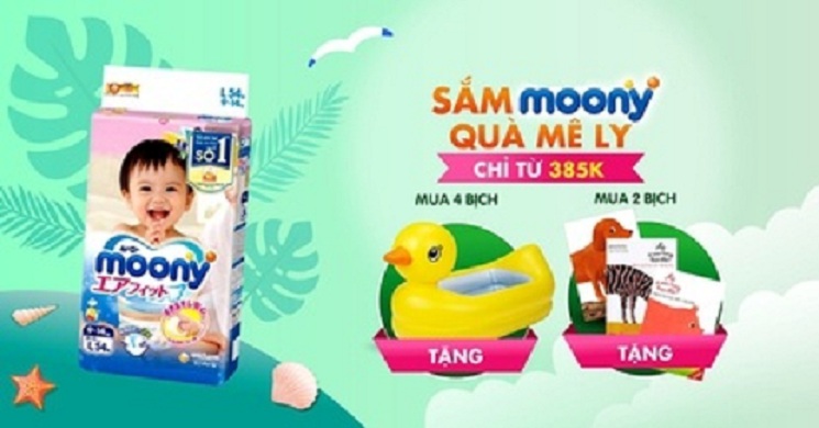 Bỉm Moony - S - M - L (Full các Size)