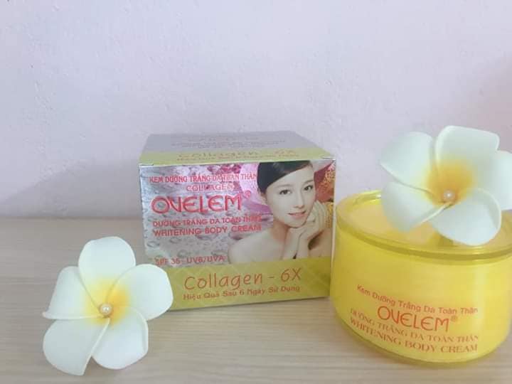 Kem ovelem dưỡng trắng da toàn thân 120g