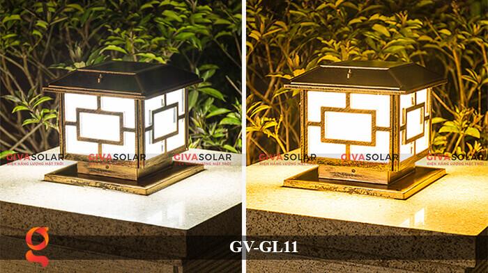 Đèn trụ cổng năng lượng mặt trời GV-GL11