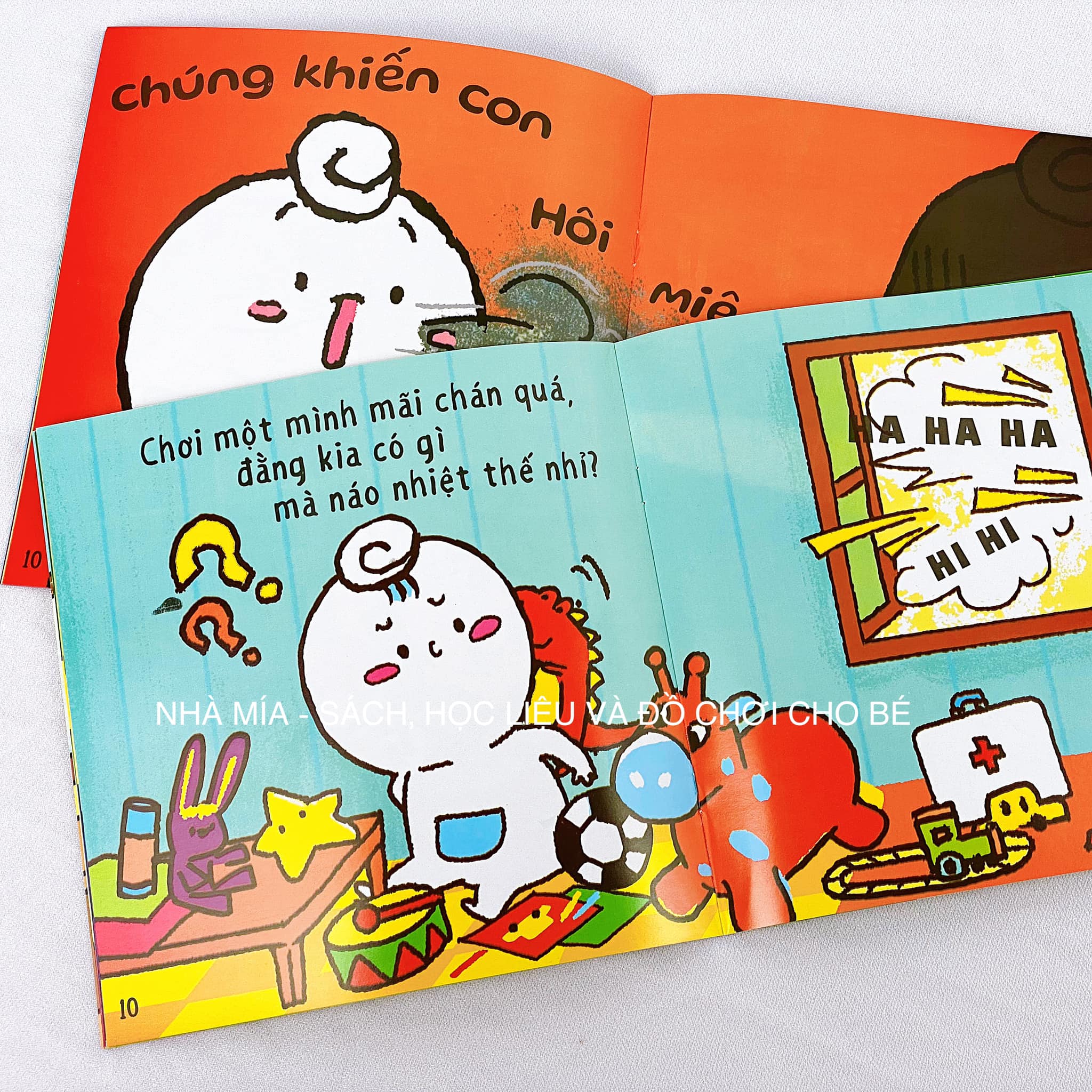Sách Ehon Miu Miu Bé Nhỏ Phần 2