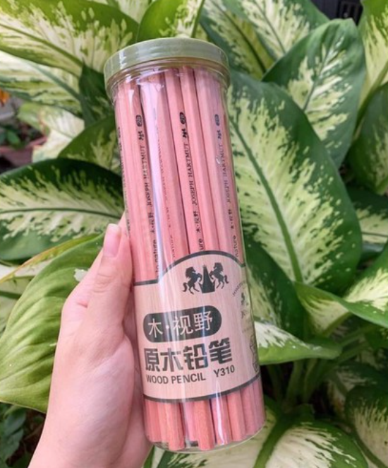 HỘP 50 CÂY BÚT CHÌ GỖ HB