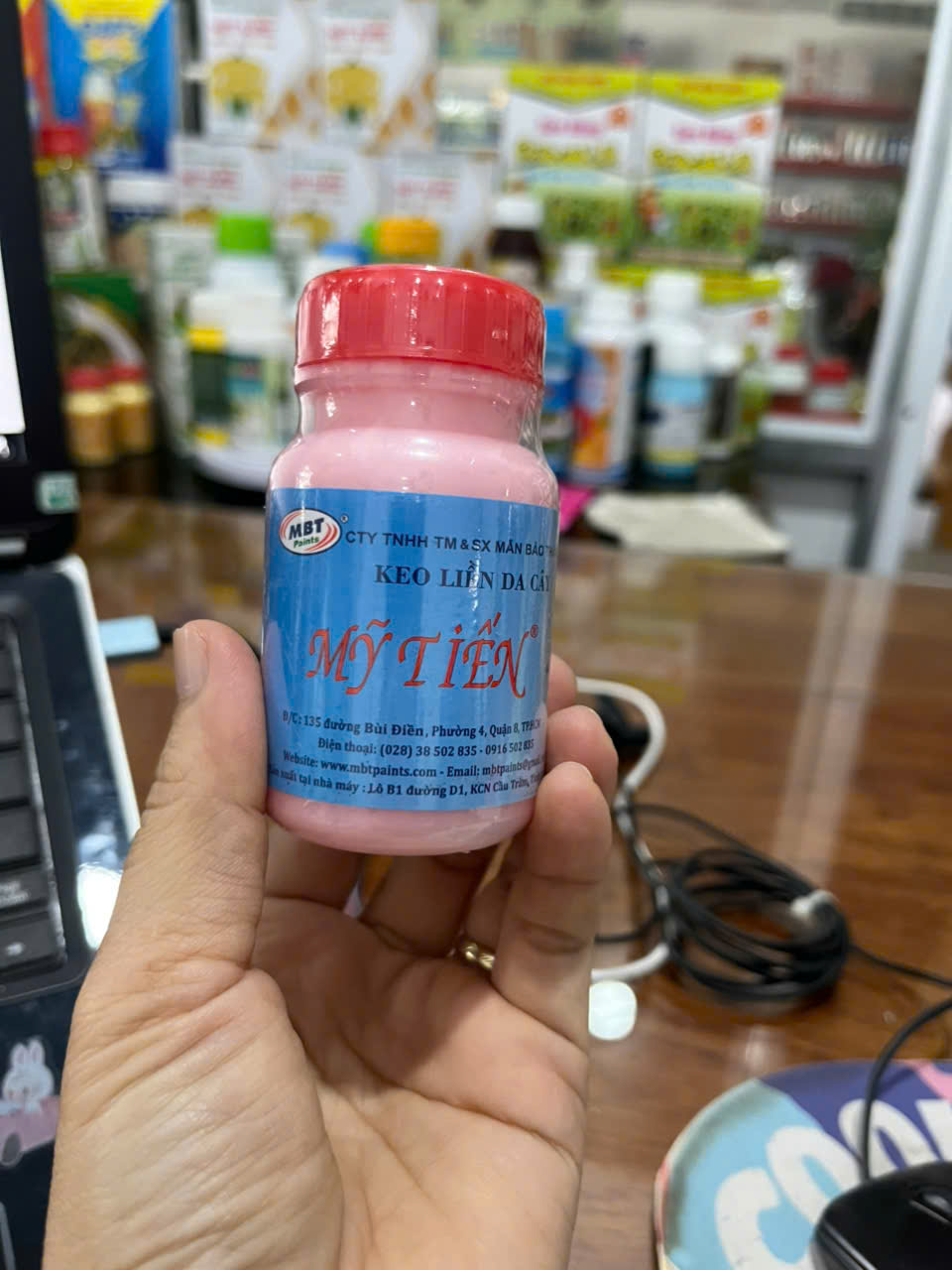 Keo liền sẹo mỹ tiến 100gr