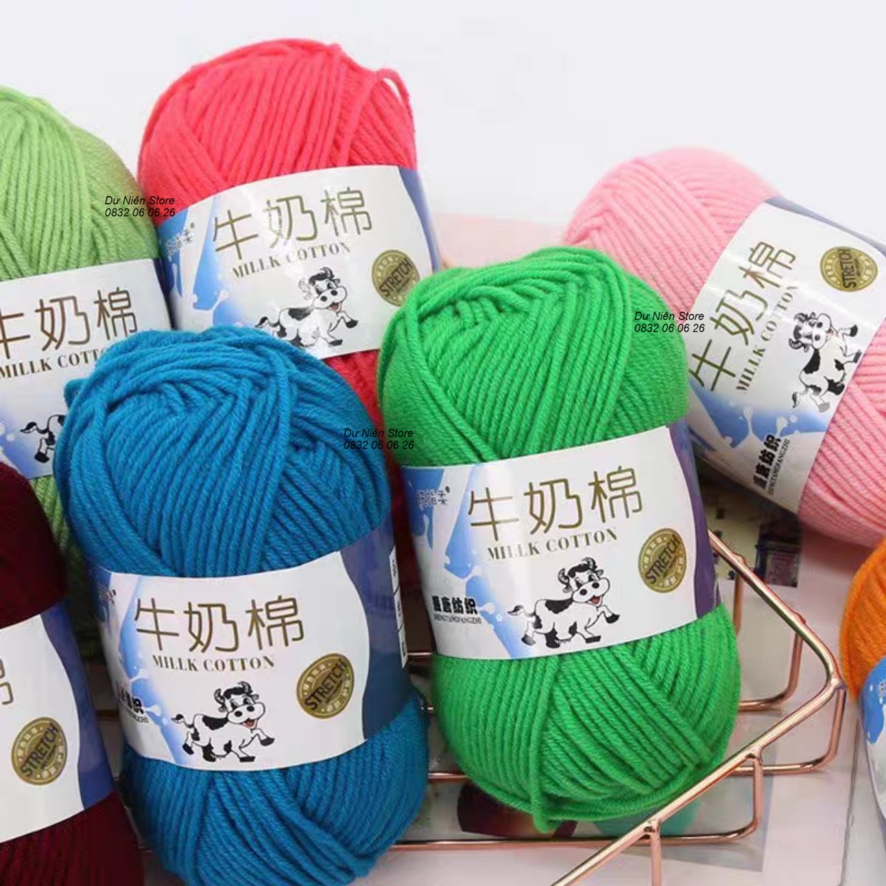 Len Milk Bò Cuộn 50g