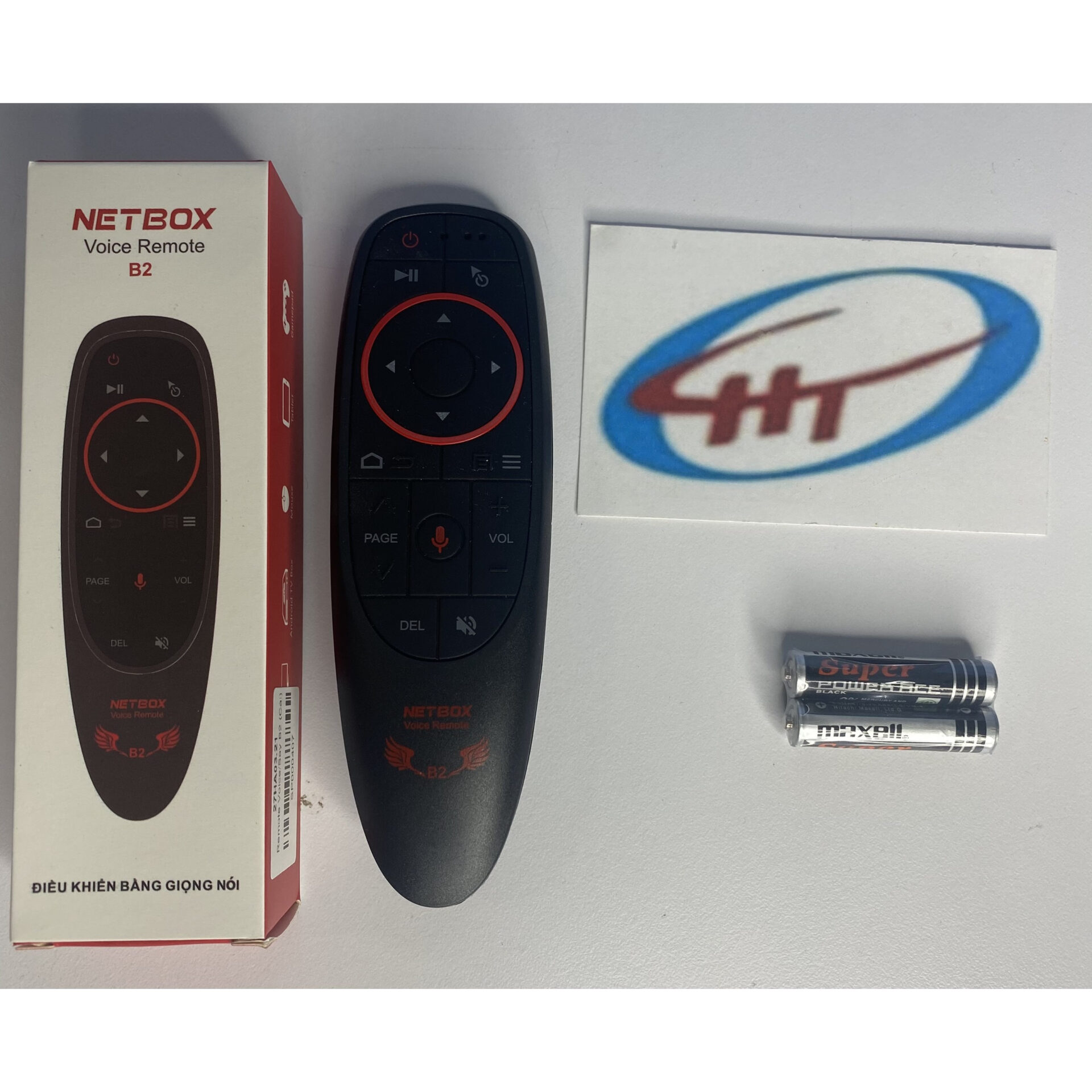 (Tặng kèm pin)Điều Khiển Chuột Bay NETBOX B2 - Có Voice - SP000407