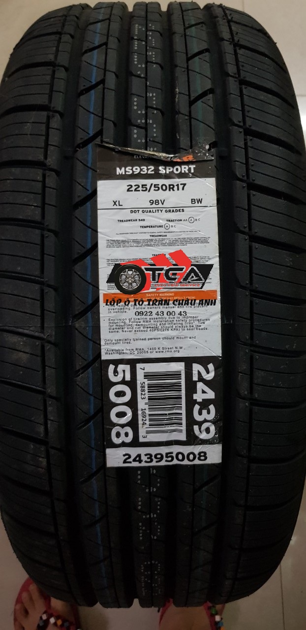Lốp MILESTAR 225/50R17