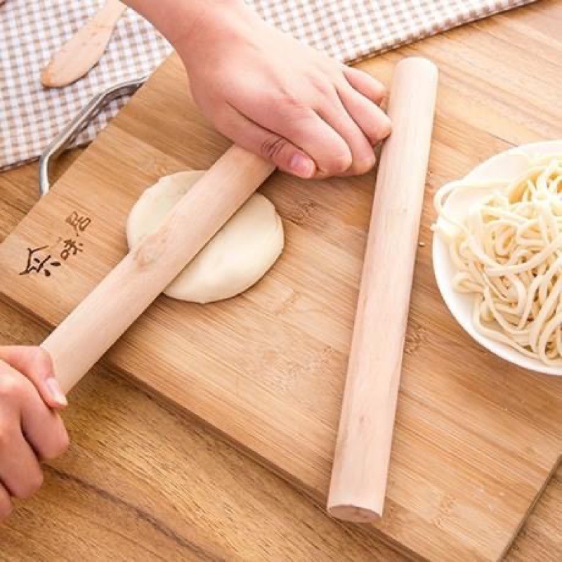Cây cán bột gỗ nhỏ 20cm 30cm