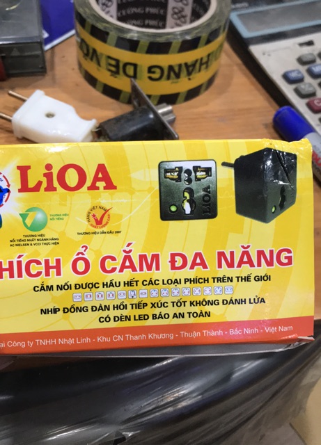 phích cắm đa Năng LiOA