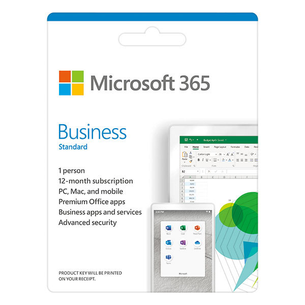 Bảng giá Phần mềm văn phòng Microsoft 365 Business Standard - Hàng chính hãng nguyên hộp nguyên seal Phong Vũ