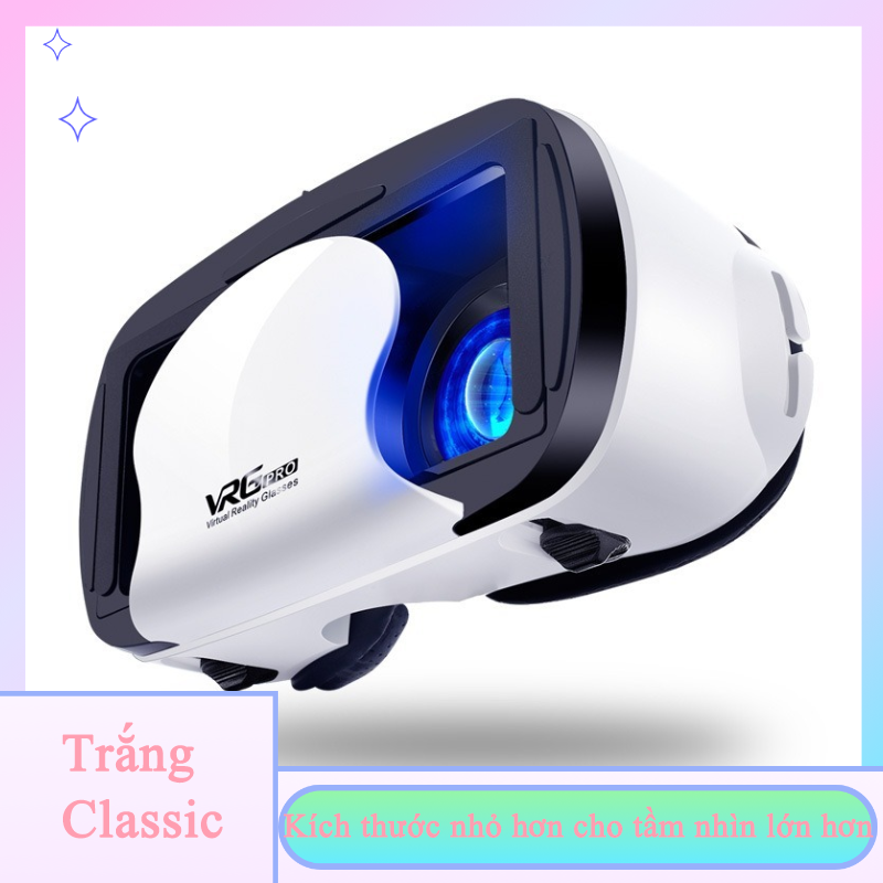 VRG3D thực tế ảo mũ bảo hiểm kính