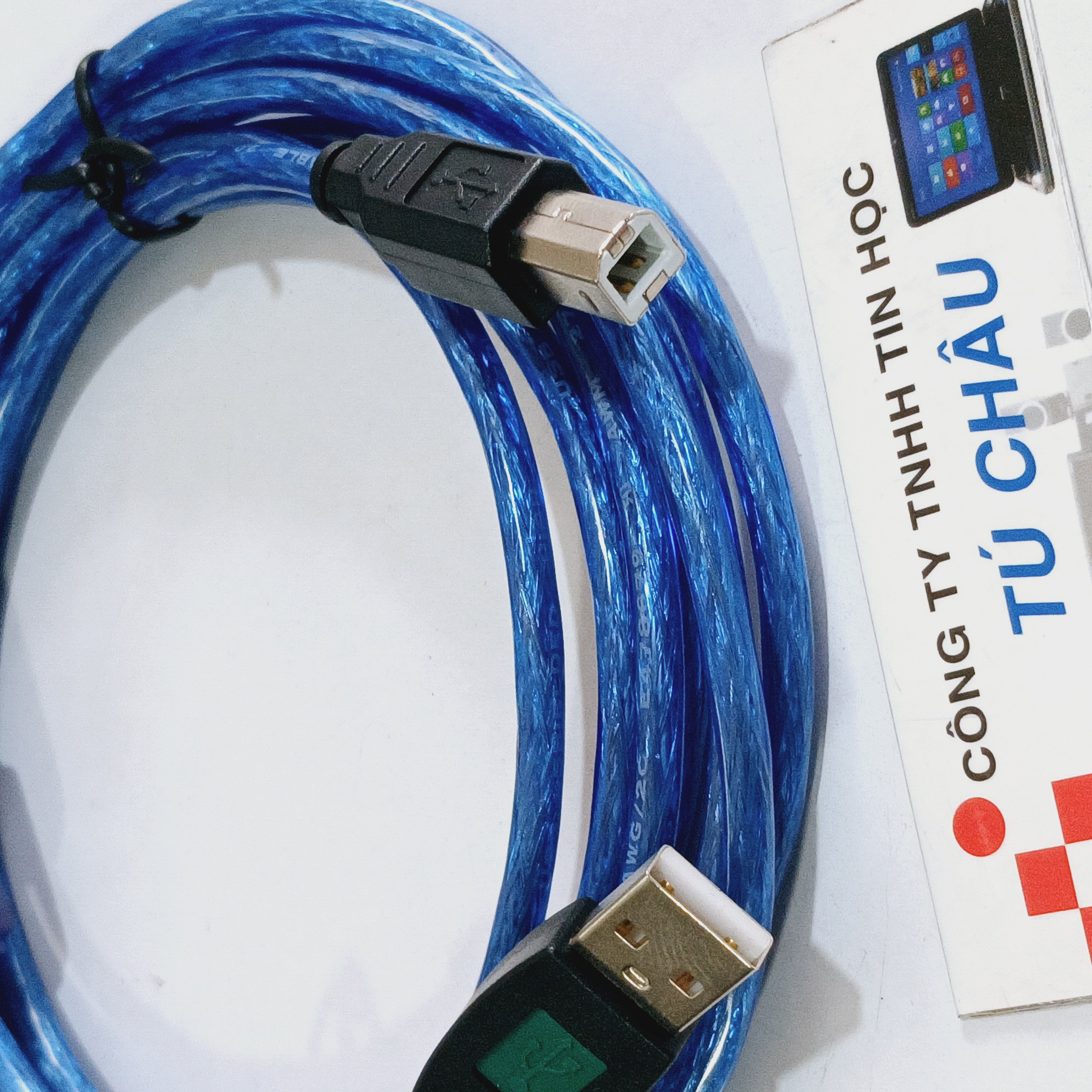 Cáp máy in 2.0 dài 1.5m / 3m / 5m / 10m ( Cáp máy in USB 2.0, hiệu King master chính hãng)