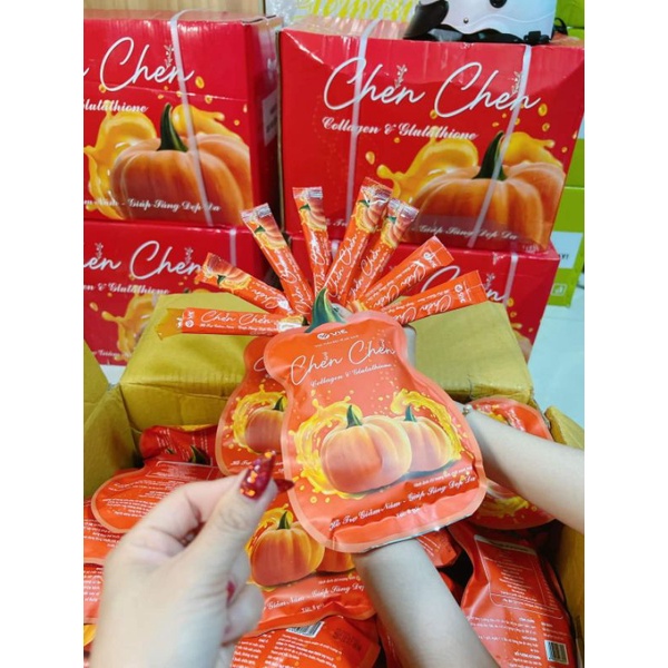 [Chính Hãng]Thạch bí đỏ Chen Chen Vic đẹp da mờ nám nở ngực