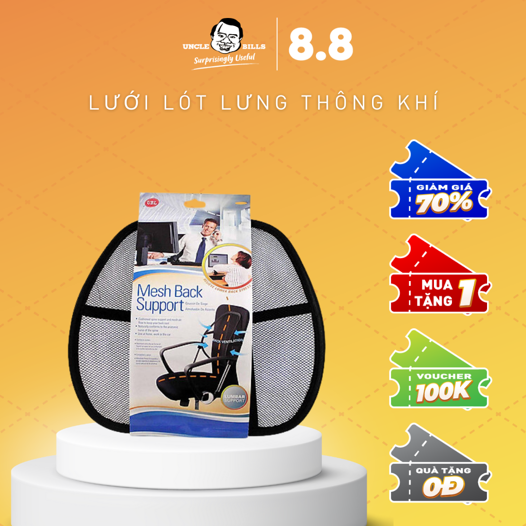 Đệm Lưới Lót Lưng Ghế UBL HA0039