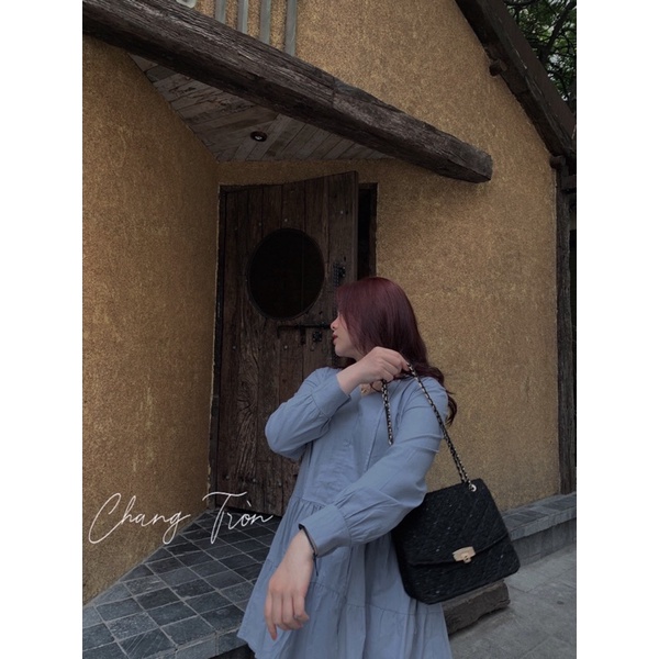 Đầm Linen Bigsize - Hình Thật Cuối - Chang tròn