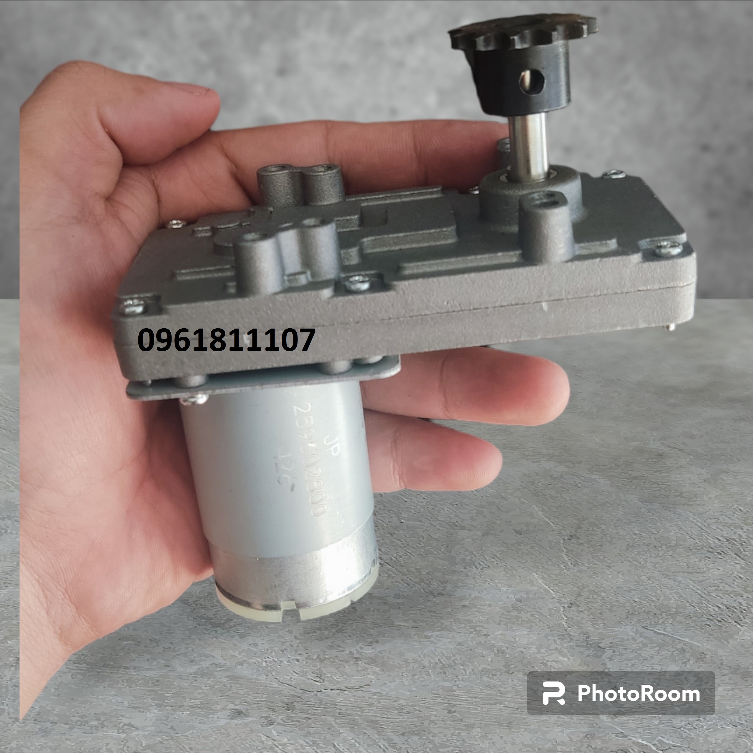 [Made in Japan] Motor giảm tốc 12V 24V DS400 nhông kim loại nhiều phân loại vòng, động cơ giảm tốc 12V, motor giảm tốc ds-400