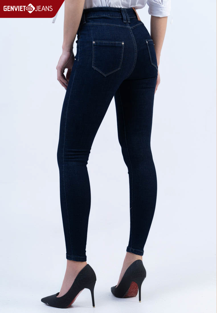 QUẦN DÀI NỮ DQ102J754 GENVIET