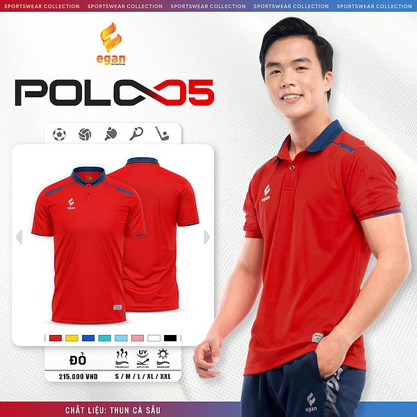 Áo Polo Thể Thao Egan 5