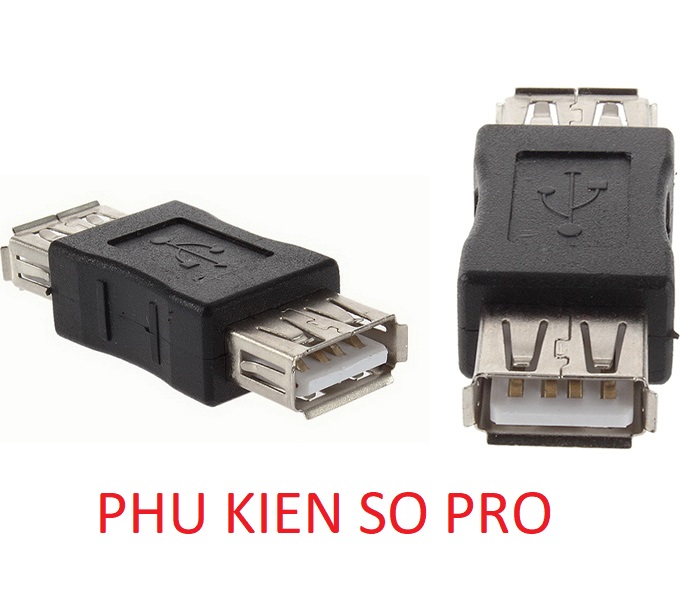Đầu nối usb 2 đầu âm female to female