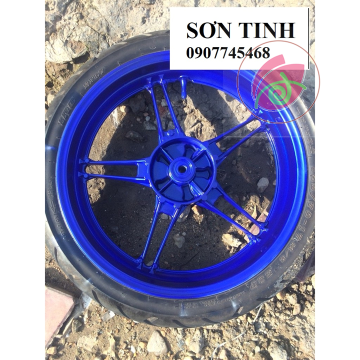 Sơn xịt Samurai Màu Xanh GP Yamaha Exciter Y3973