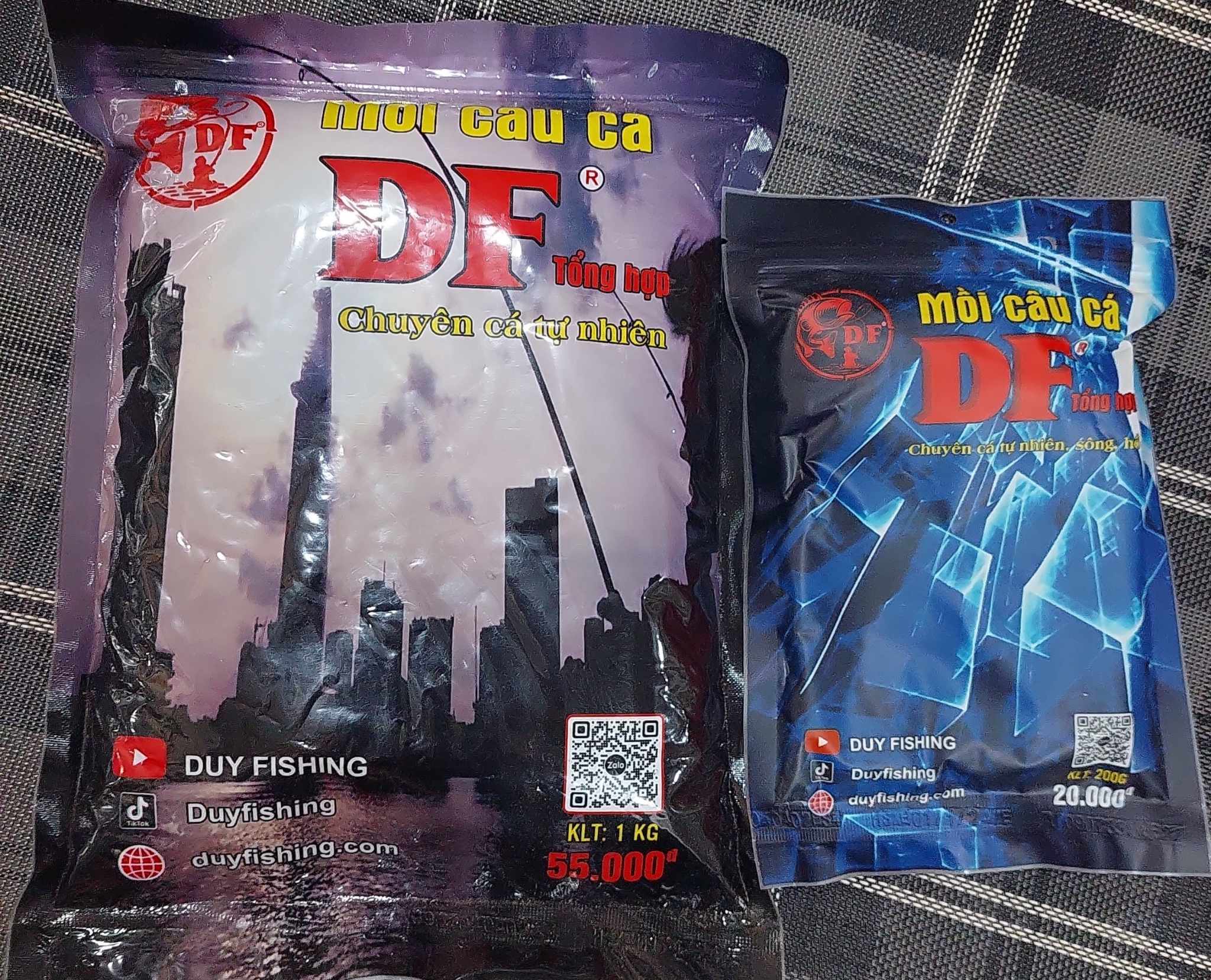 Cám câu cá df lớn, nhỏ