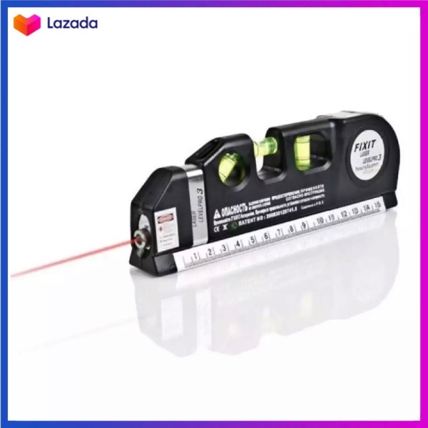 Thước thủy laser - Thước đo khoảng cách bằng laser/thước đo laser cầm tay giá rẻ - Thước Ni vô Laser 3 chức năng.