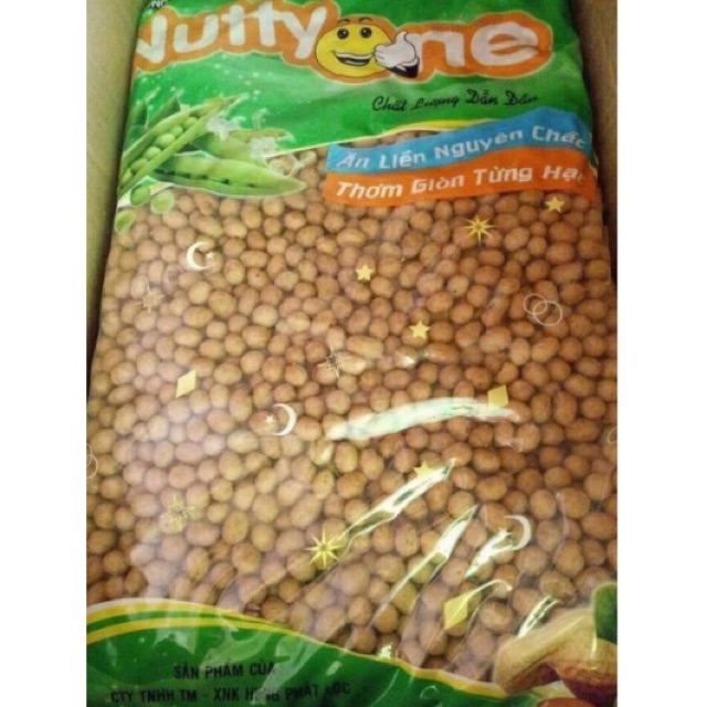1Kg Đậu Phộng Da Cá Thơm Bùi Giòn Tan