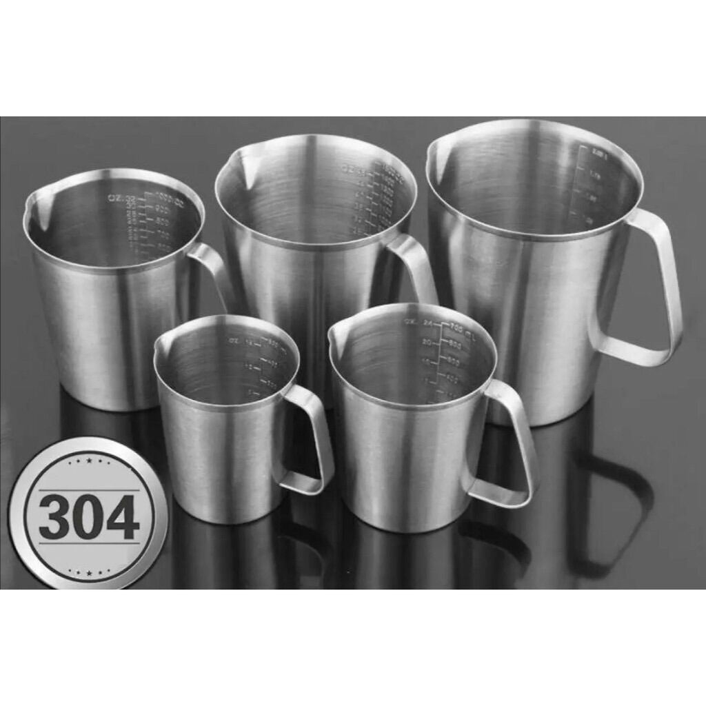 [HCM]CA ĐONG INOX 304 ĐỦ DUNG TÍCH IN -TL