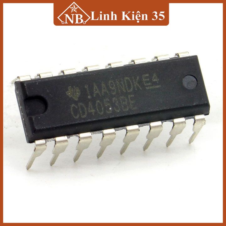 Ic chức năng cd4053 16 chân dip16/sop16 tuỳ chọn