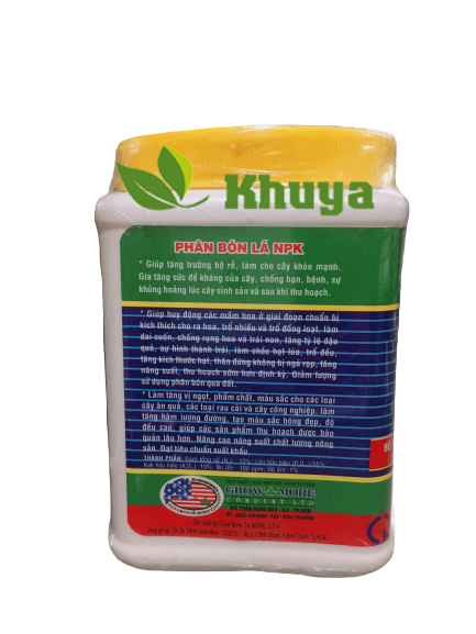 Phân bón lá Growmore Bloom Plus 10-55-10 hộp 500gr