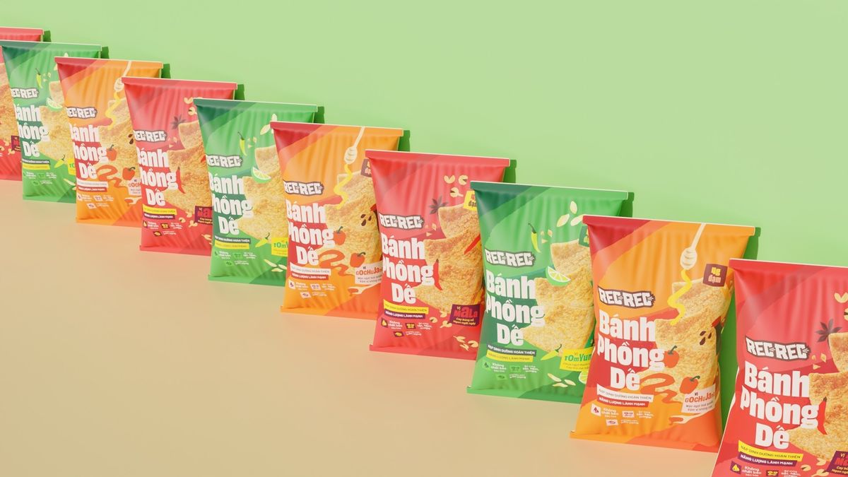 Bánh Phồng Dế Vị Mala - Gói 40g