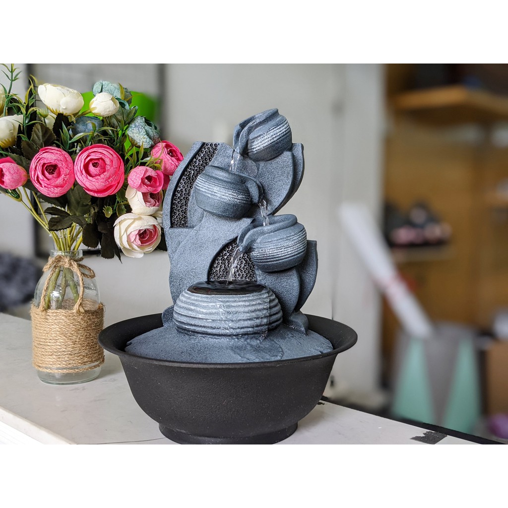 THÁC NƯỚC MINI ĐỂ BÀN – BA VÒ