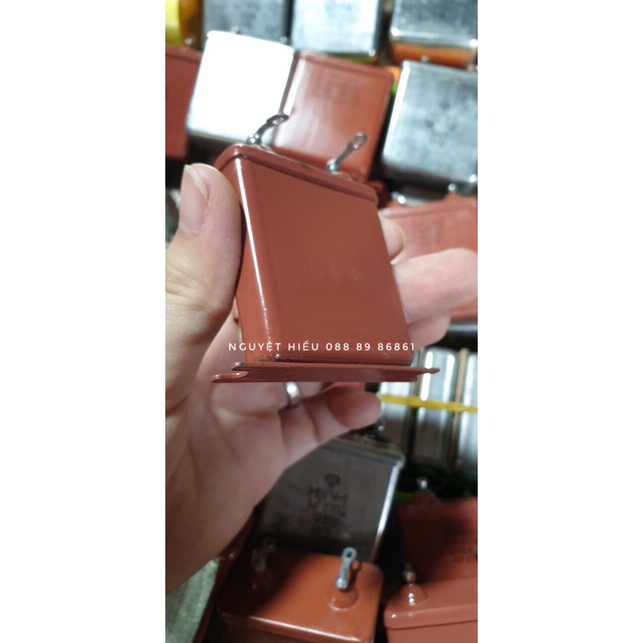 [VN] Tụ 2 chân Nga mỏng 300B 4uF-350V