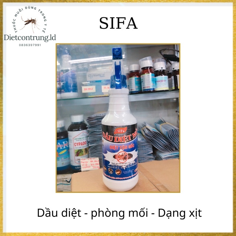 [ DẦU DIỆT MỐI - Diệt tận gốc mối SIFA - dạng xịt ]
