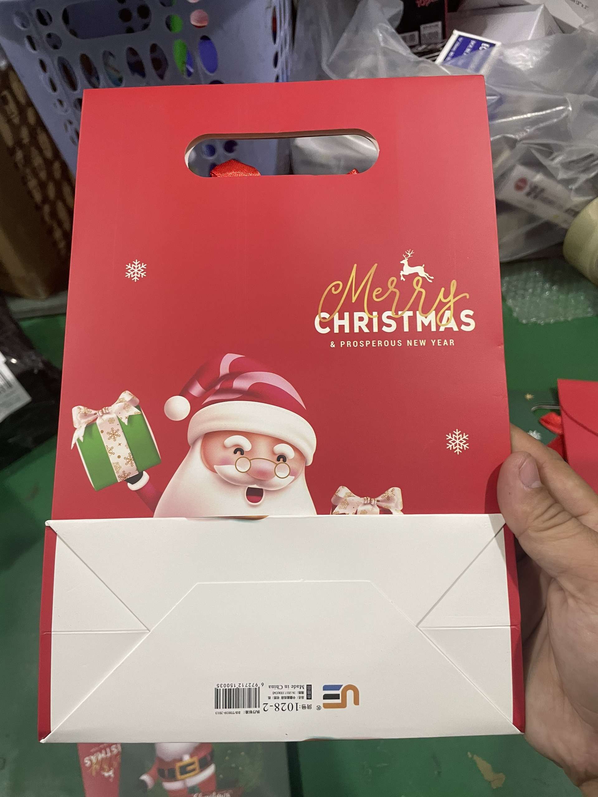 Combo 3 Túi Noel Giấy Đựng Quà Tặng Sang Trọng Giáng Sinh Noel Dễ Thương