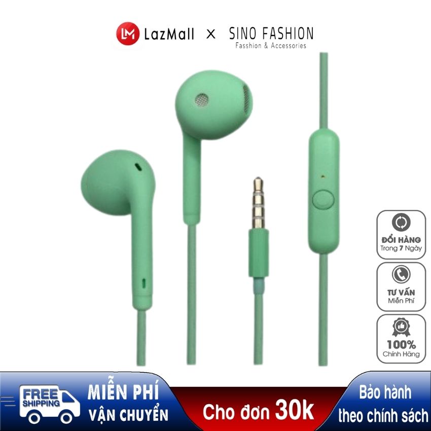 Earphone inserted ear U19 Jacks 3.5mm for phone waterproof pass standard earphones quiet facilitator support talk