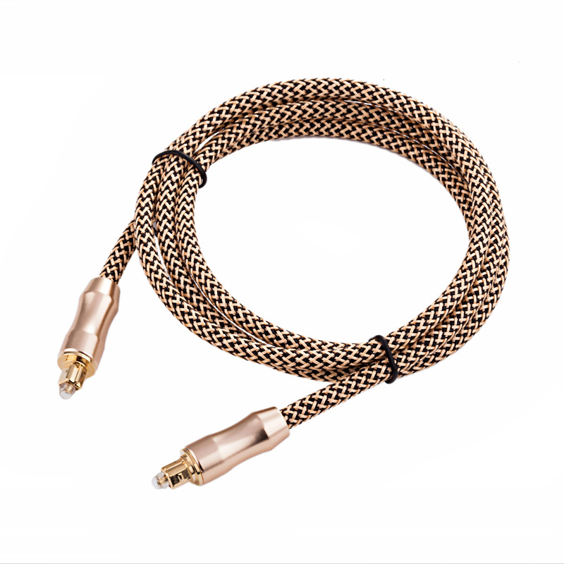 High Quality 1.5m Toslink Optical Audio Fiber Optic Cable