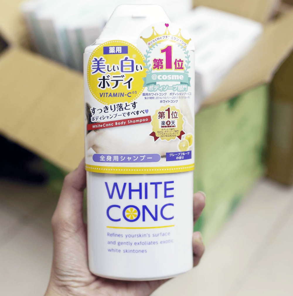 Sữa tắm trắng da White Conc 600ml Nội Địa Nhật Bản