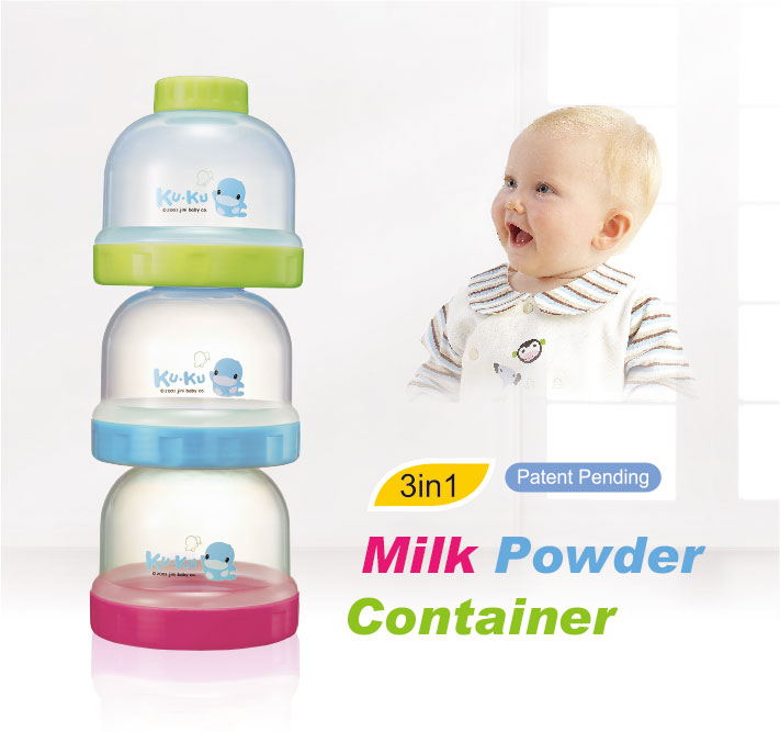 Hộp chia sữa 3 ngăn KUKU KU5465A